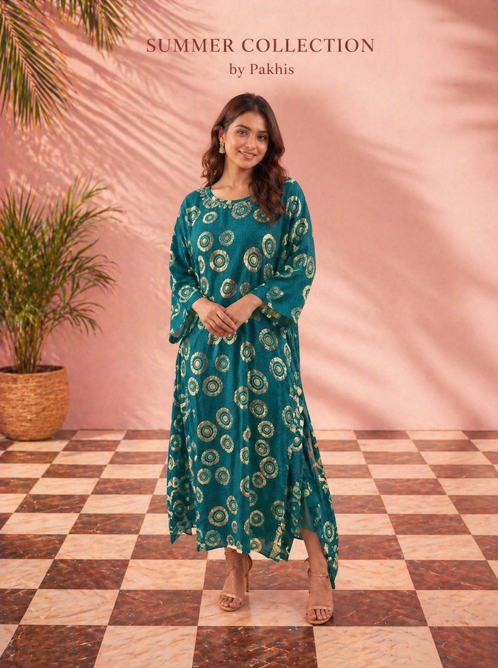 Rayon premium kurta (green)