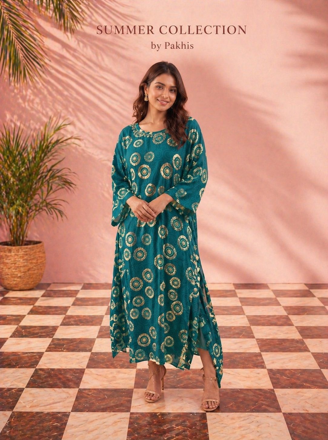 Rayon premium kurta (green)