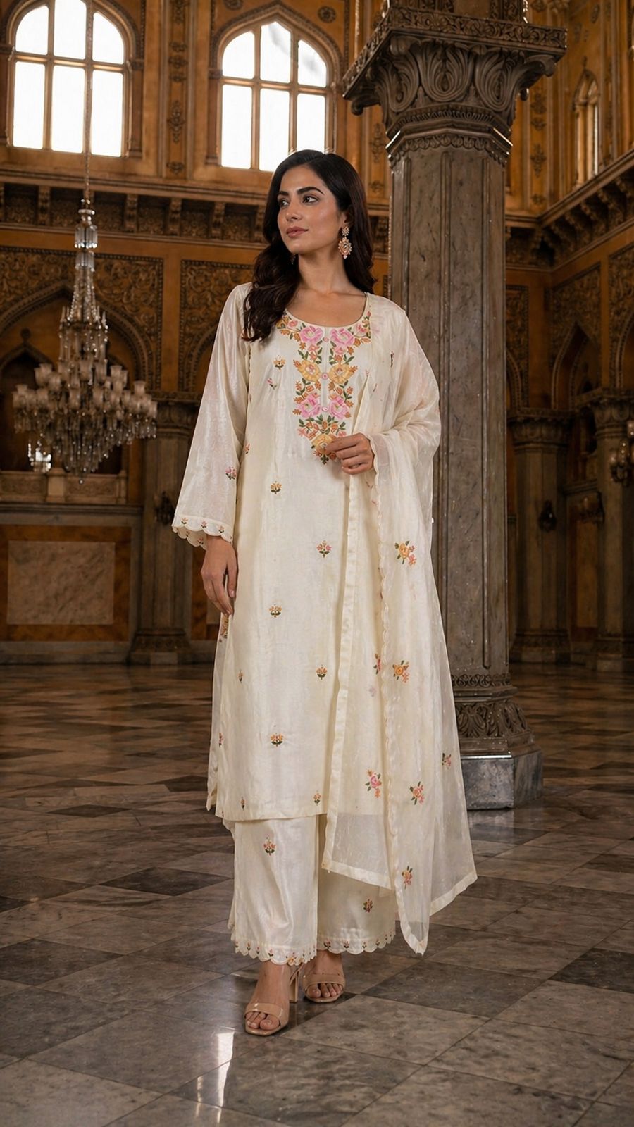 Cotton Kurta white