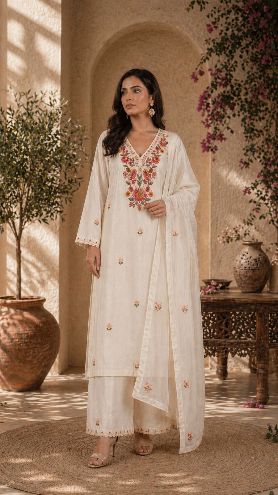 Summer collection kurta (beige color)