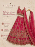 Red Bridal Lehenga set
